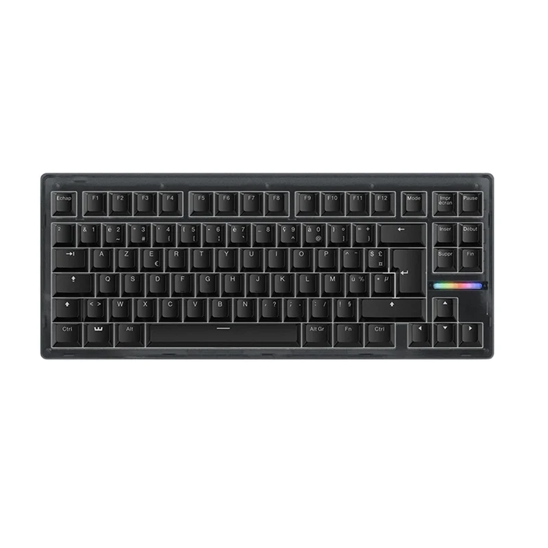 Wooting 80 HE ISO FR Ghost - PBT Black
