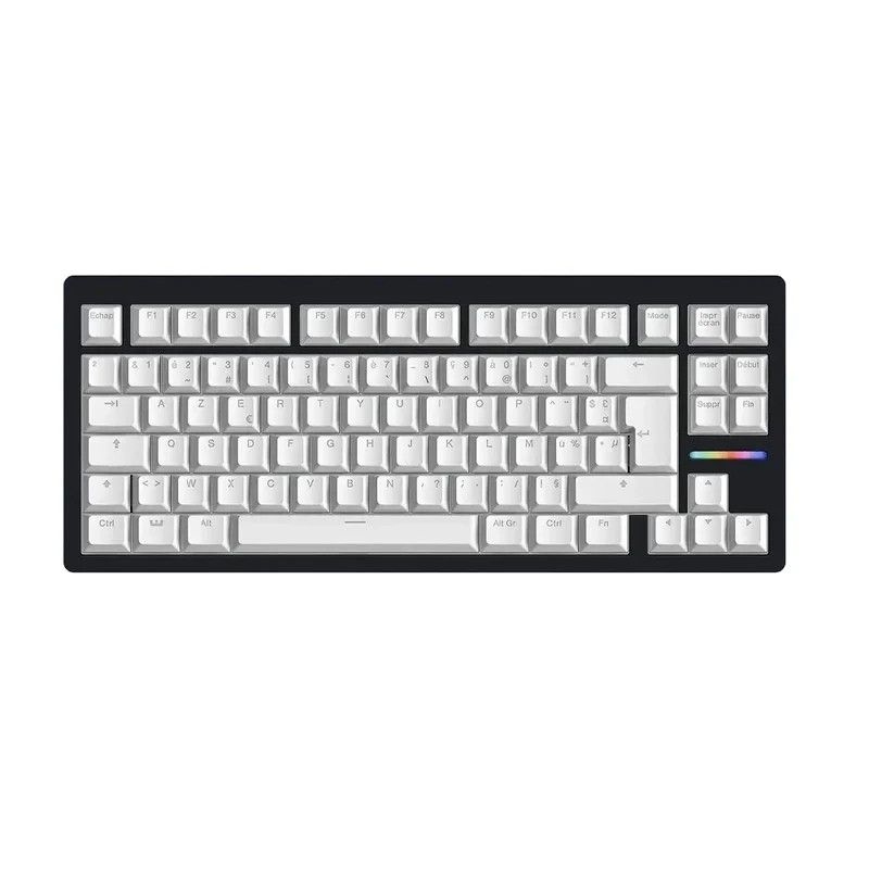 Wooting 80 HE ISO FR Black - PBT White