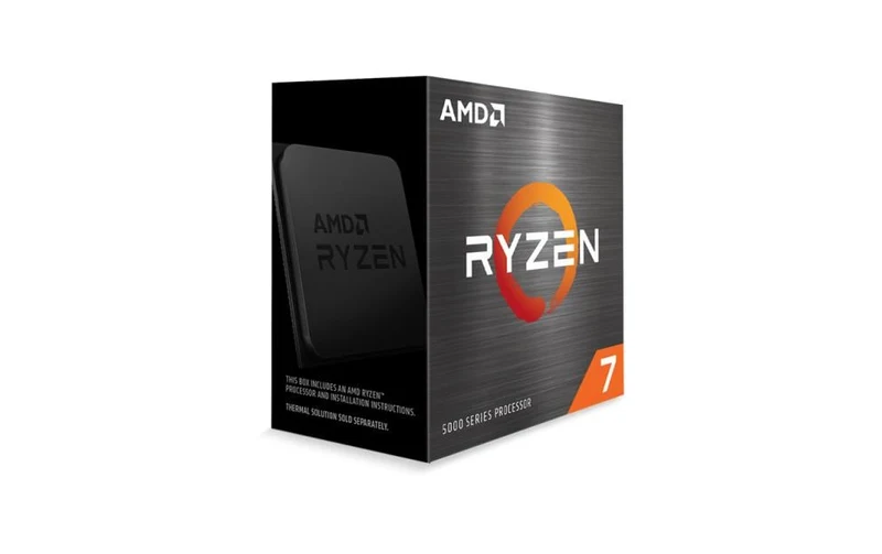 CPU AMD Ryzen 7 5800X/3.80 GHz, AM4