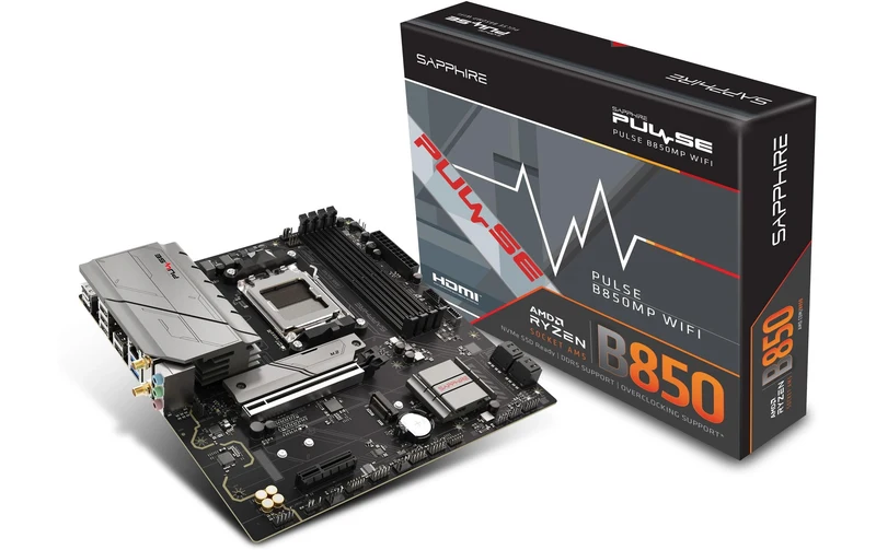 Sapphire PULSE B850M WIFI, mATX, AM5