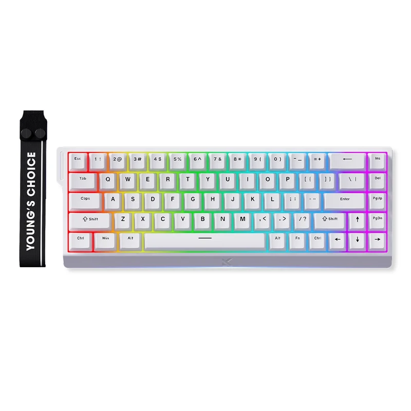 MCHOSE Ace 68 Magnetic ANSI US White [Ice Blue]