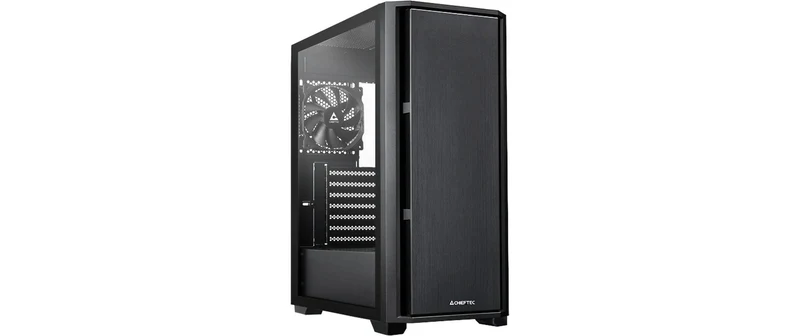 Chieftec mATX Gehäuse AS-02B-TG-OP, black