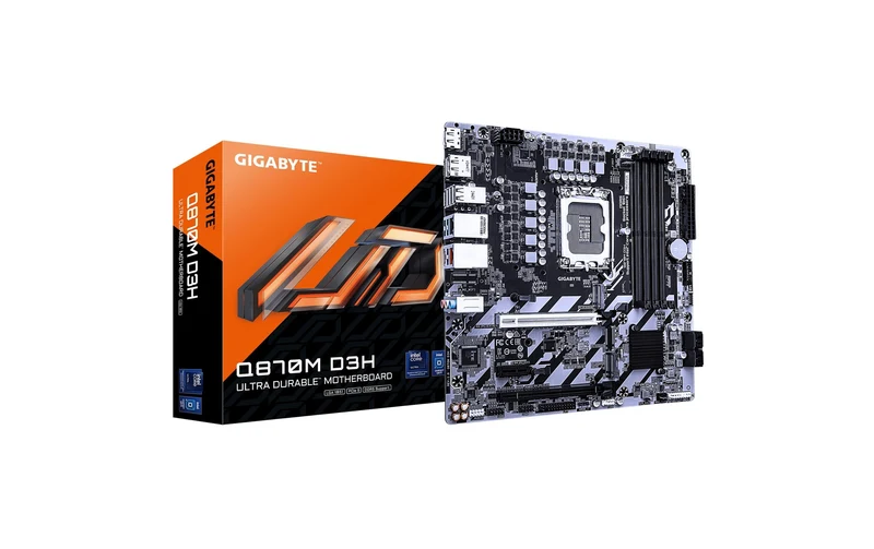 Gigabyte Q870M D3H, uATX