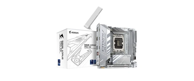 Gigabyte B860I AORUS PRO ICE, ATX