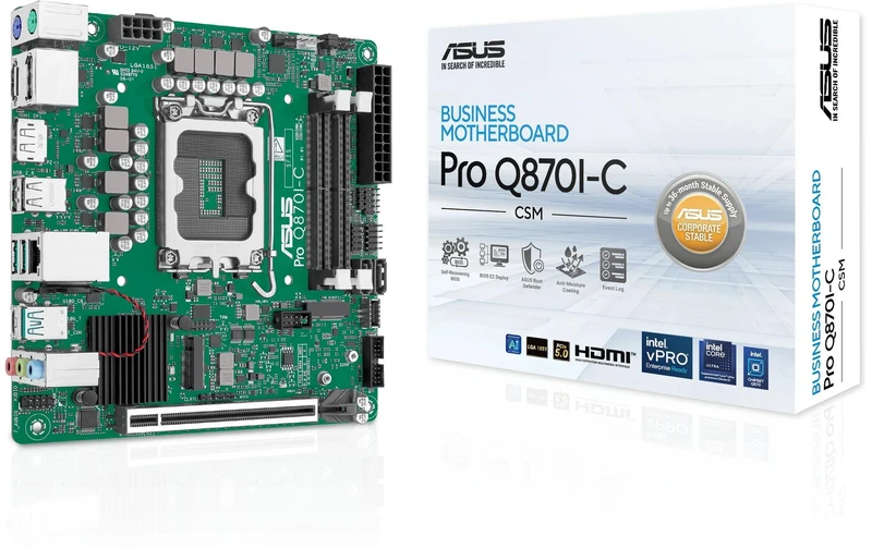 ASUS PRO Q870I-C-CSM, Mini-ITX, LGA1851