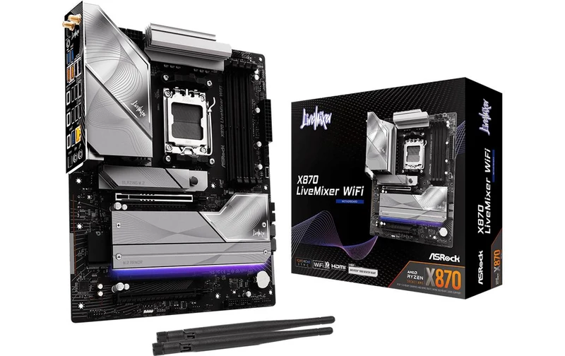 ASRock X870 LIVEMIXER WIFI, ATX, AM5