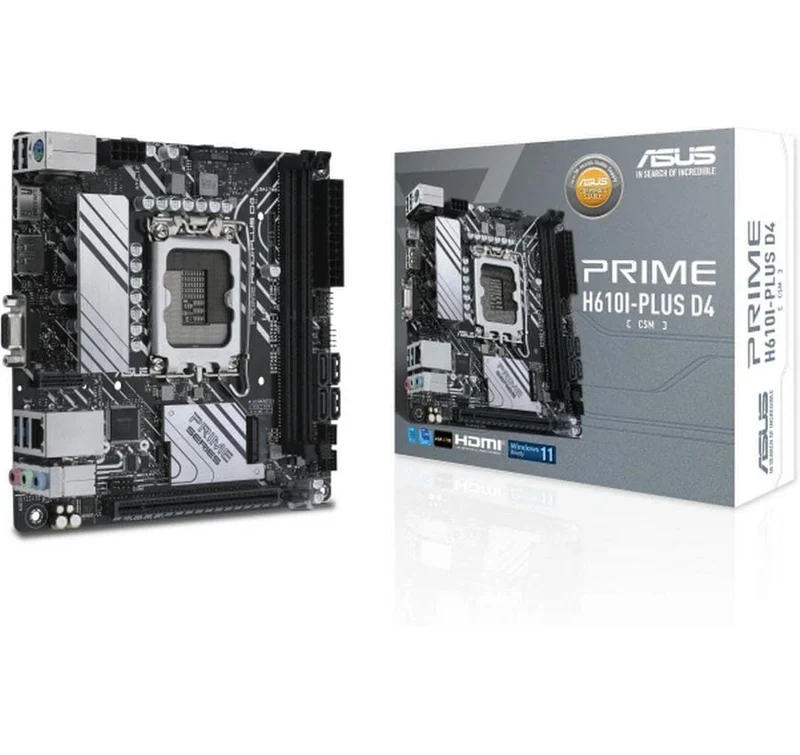 ASUS PRIME H610I- PLUS D4 CSM, mini-ITX
