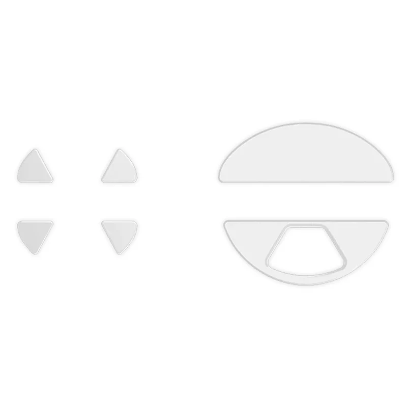 WLMouse Skates PTFE Beast X White
