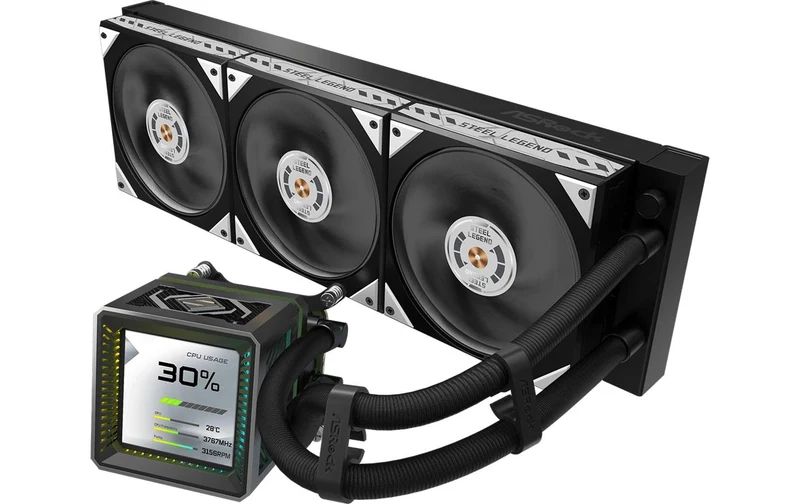 ASRock Steel Legend Dark 360 LCD