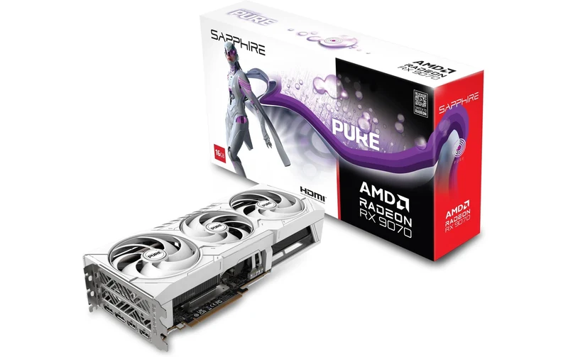 Sapphire RX9070 PURE GAM OC 16GB GDDR6