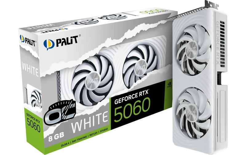 Palit RTX5060 WHITE OC 8GB GDDR7