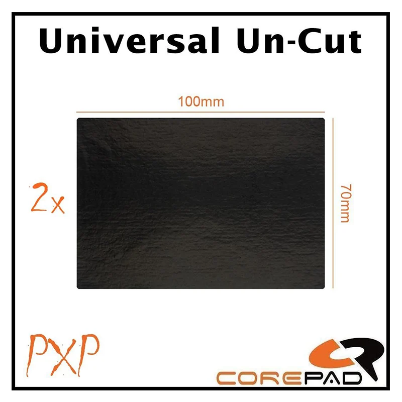 Corepad Grips PXP Universal Un-Cut DIY Keyboard & Mouse Black