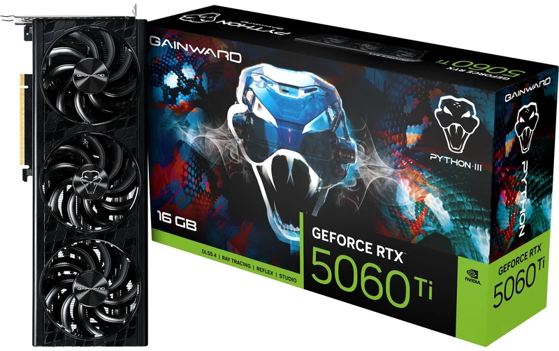 Gainward RTX5060 Ti Pyth III 16GB GDDR7