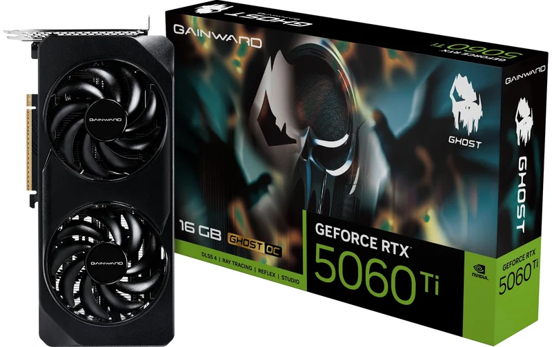 Gainward RTX5060 Ti Ghost OC 16GB GDDR7