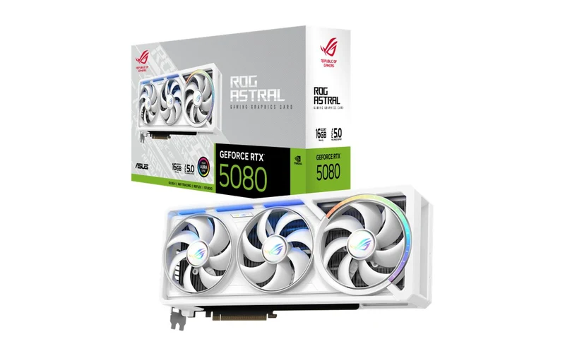 ASUS ROG ASTRAL RTX5080 16G WH GDDR7