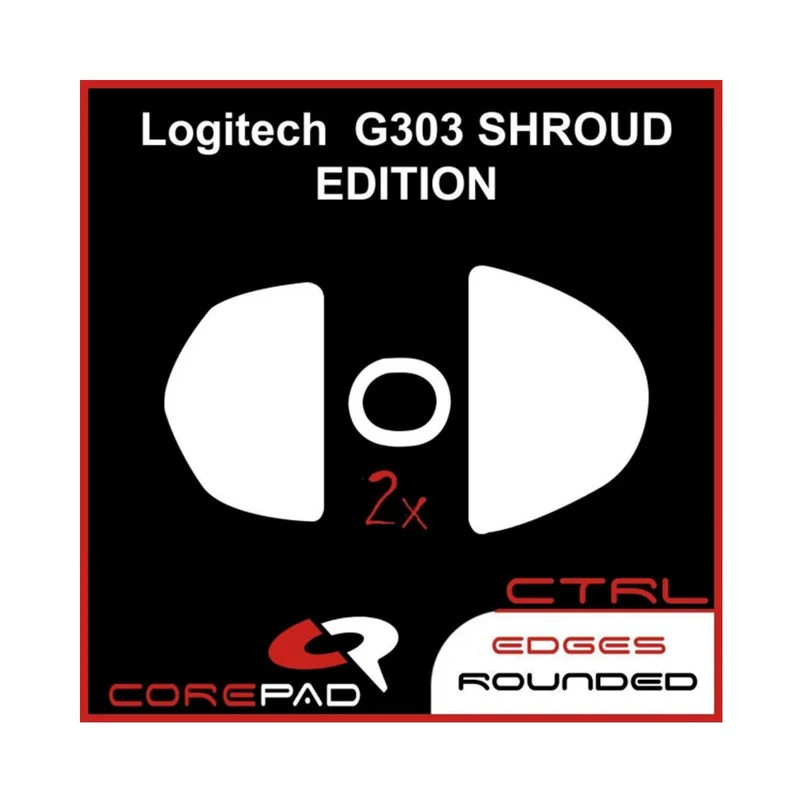 Corepad Skates Teflon CTRL Logitech G303 Shroud Edition