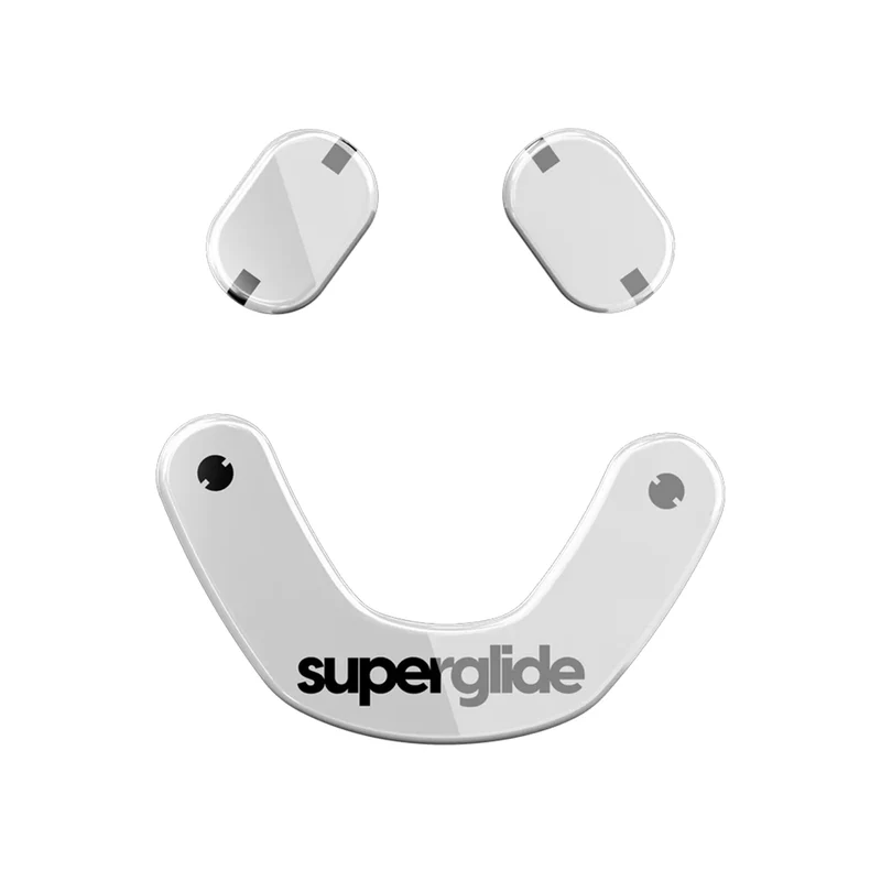 Superglide Type-S Glass Skates SteelSeries Prime Mini Wired/Prime Mini Wireless White