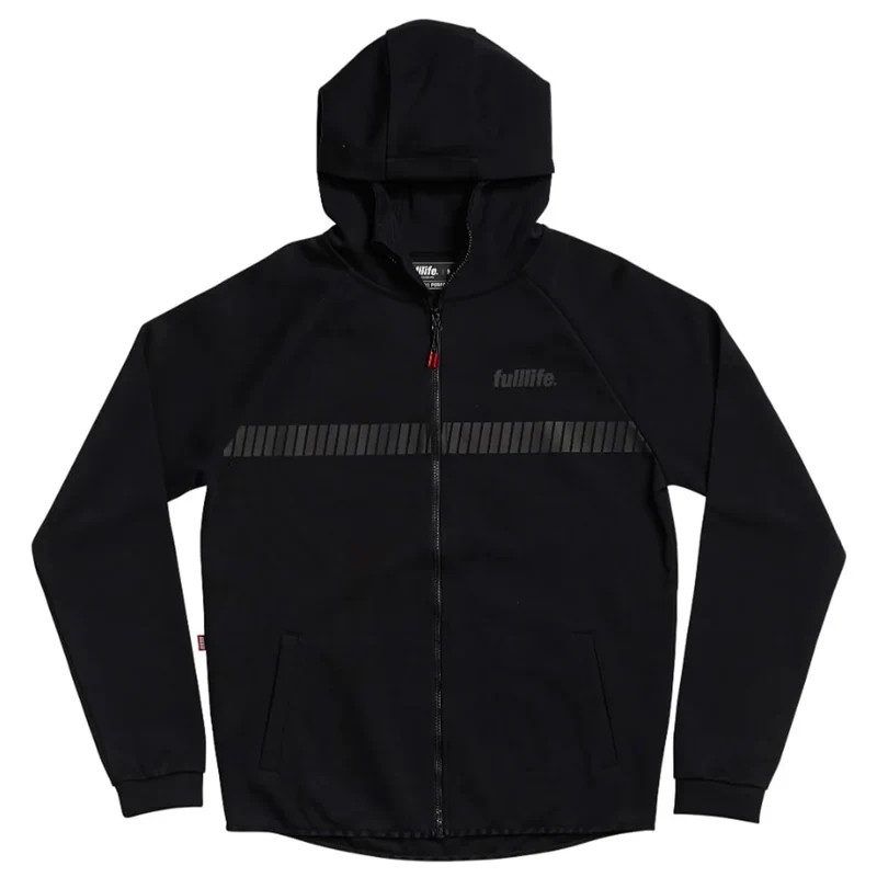 Fulllife Pro Zip Hoodie Black