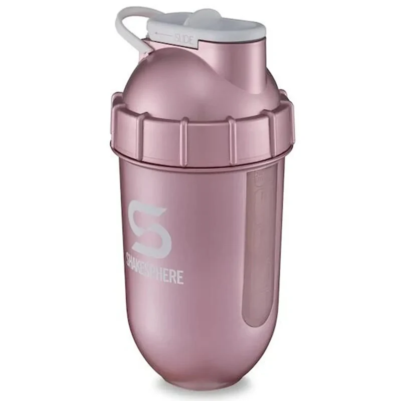 ShakeSphere Tumbler View Pink Logo White