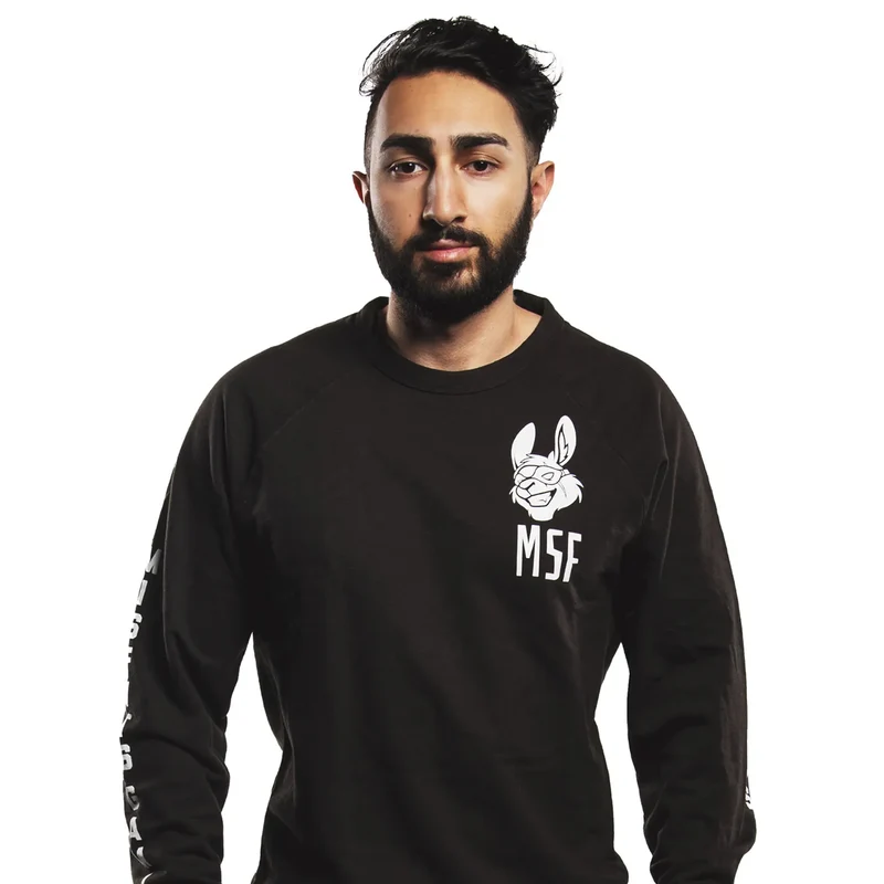 Misfits Sweater Control Crewneck Black