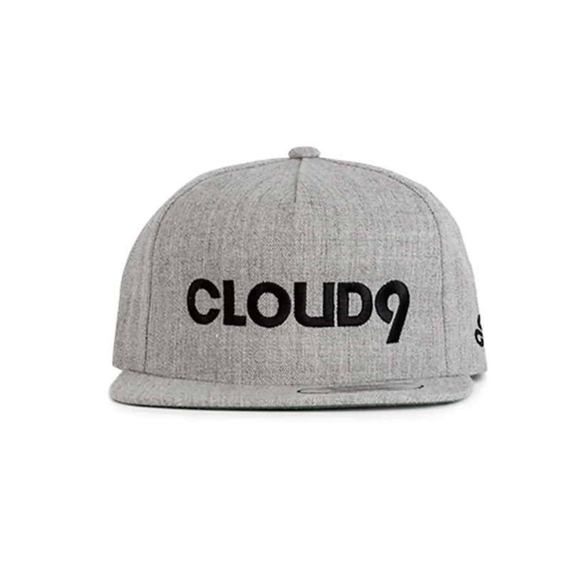 Cloud9 Wordmark Snapback Gray