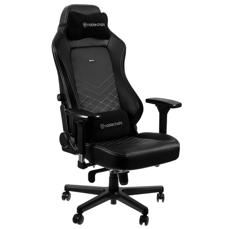 Noblechairs HERO Black/White Platinium