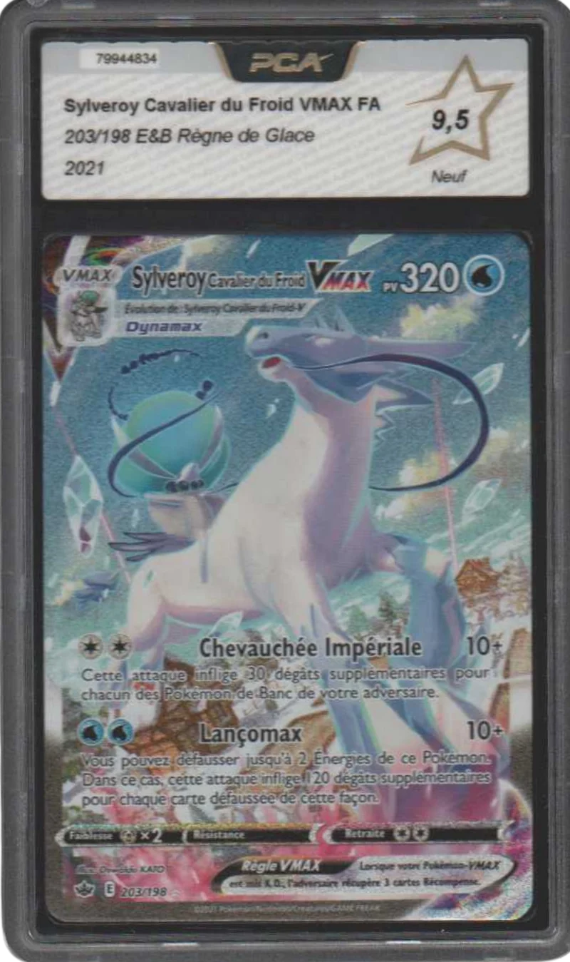 Sylveroy Cavalier du Froid VMAX 203/198 - Règne de Glace - EB06 - PCA 9.5 - FR