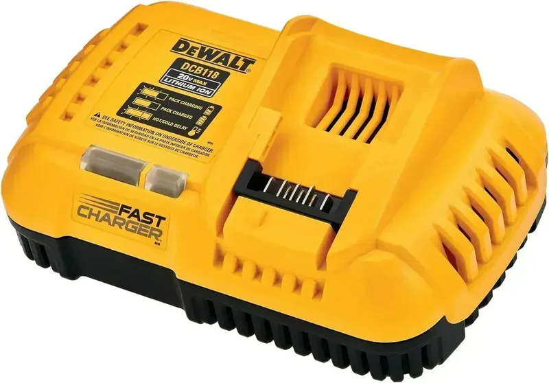 Chargeur rapide DEWALT 18V / 54V FlexVolt XR DCB118 - Reconditionné
